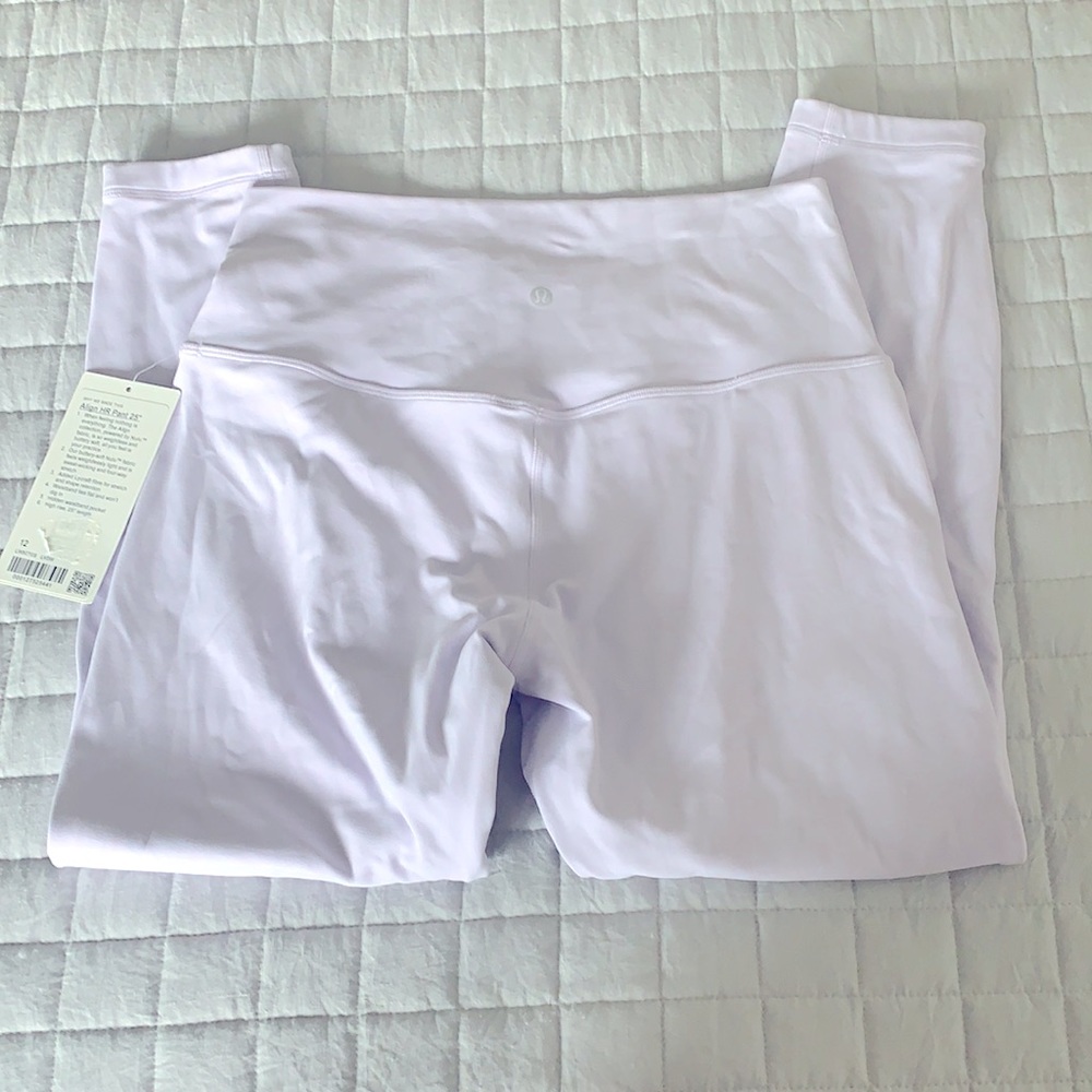 Brand new lilac high rise align leggings